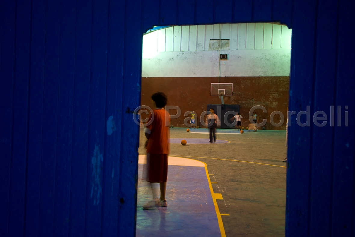 Gymnasium, Essaouria, Morocco
 (cod:Morocco 30)